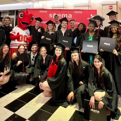 First Global BBA class of our Raleigh campus celebrates graduation