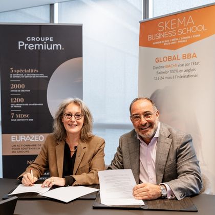 SKEMA宣布與Groupe Premium合作設立“Groupe Premium scholars”獎學金