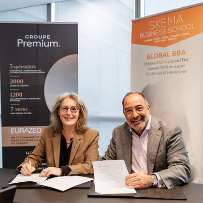 SKEMA宣布与Groupe Premium合作设立“Groupe Premium scholars”奖学金