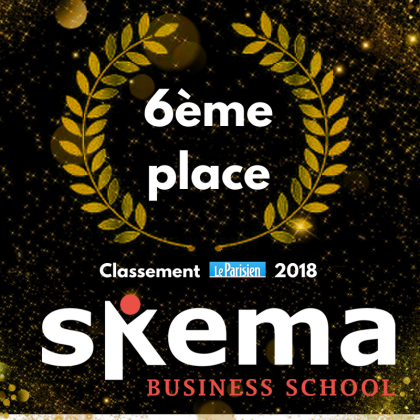 《巴黎人报》公布其2018年法国高等商学院的权威排名：SKEMA商学院排名升至全法高商第6