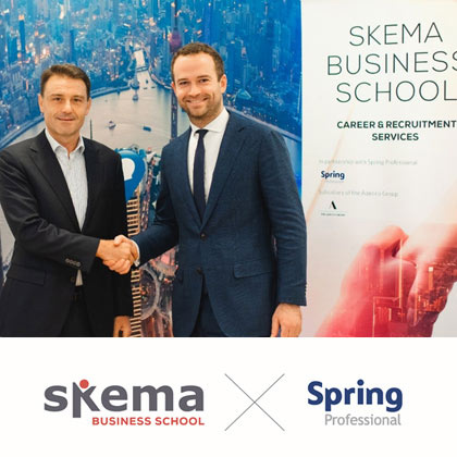 SKEMA商学院与跃科人才达成战略合作伙伴关系,为学生在华职业发展保驾护航