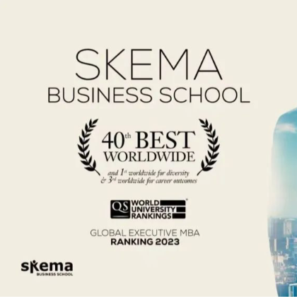 SKEMA高居全球Top 40！《QS》2023年EMBA项目榜单火热出炉