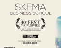 SKEMA高居全球Top 40！《QS》2023年EMBA项目榜单火热出炉