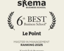 喜报+1！法国《观点》周刊公布2025高商排名，SKEMA稳居TOP6！