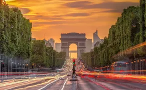 香榭丽舍与凯旋门