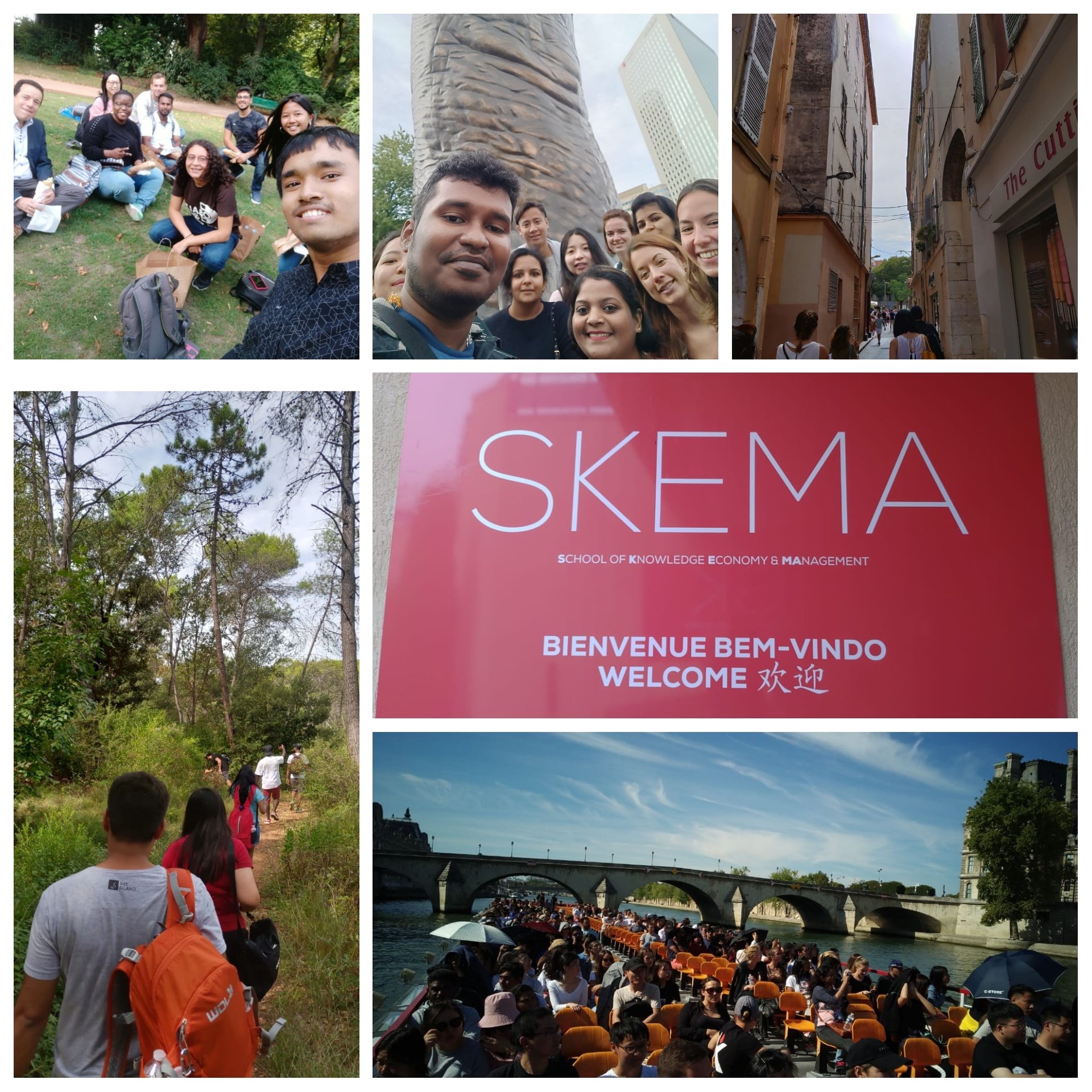 SKEMA商学院2018秋季学期六大校区开学盛况回顾 SKEMA商学院2018秋季学期六大校区开学盛况回顾