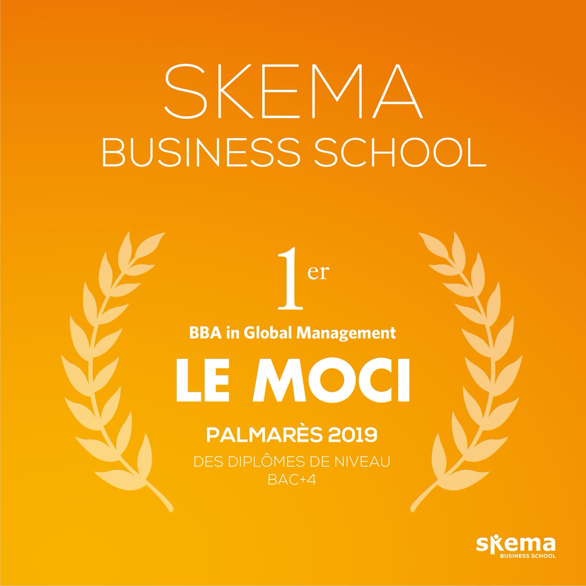 SKEMA商学院多个专业在LE MOCI排名前列 SKEMA商学院多个专业在LE MOCI排名前列