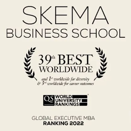 SKEMA高居全球Top 39！《QS》2022年EMBA项目榜单火热出炉